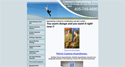 Desktop Screenshot of colemanshypnotherapyclinic.com